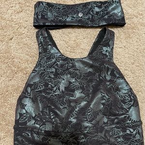 Wunder Train Longline Bra 
Medium Support, C/D Cup and matching headband